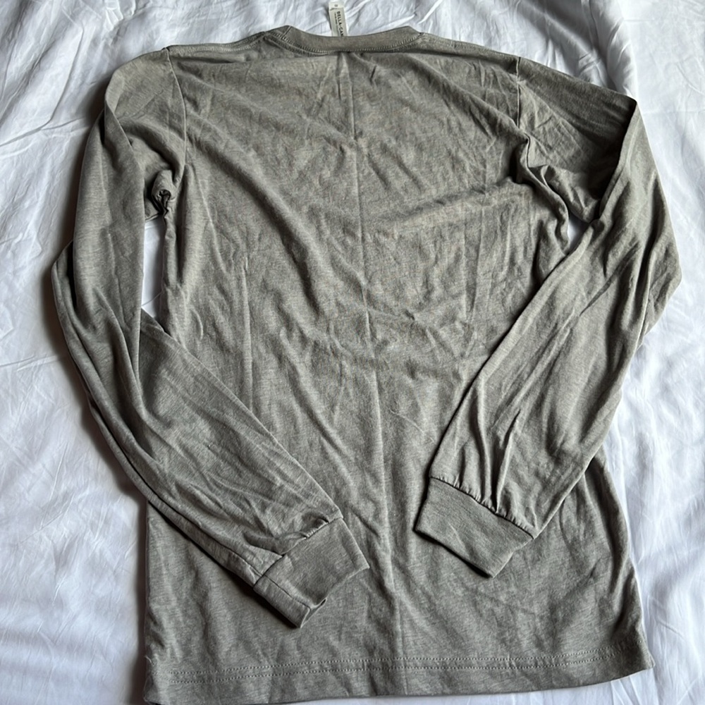 Bella+Canvas XS long sleeve shirt stethoscope motif - Picture 4 of 7